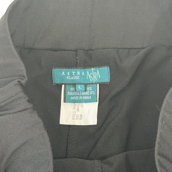 Astra Classic Women SZ Large Black Skort With Pockets Comfor High Rise - Picture 2 of 10